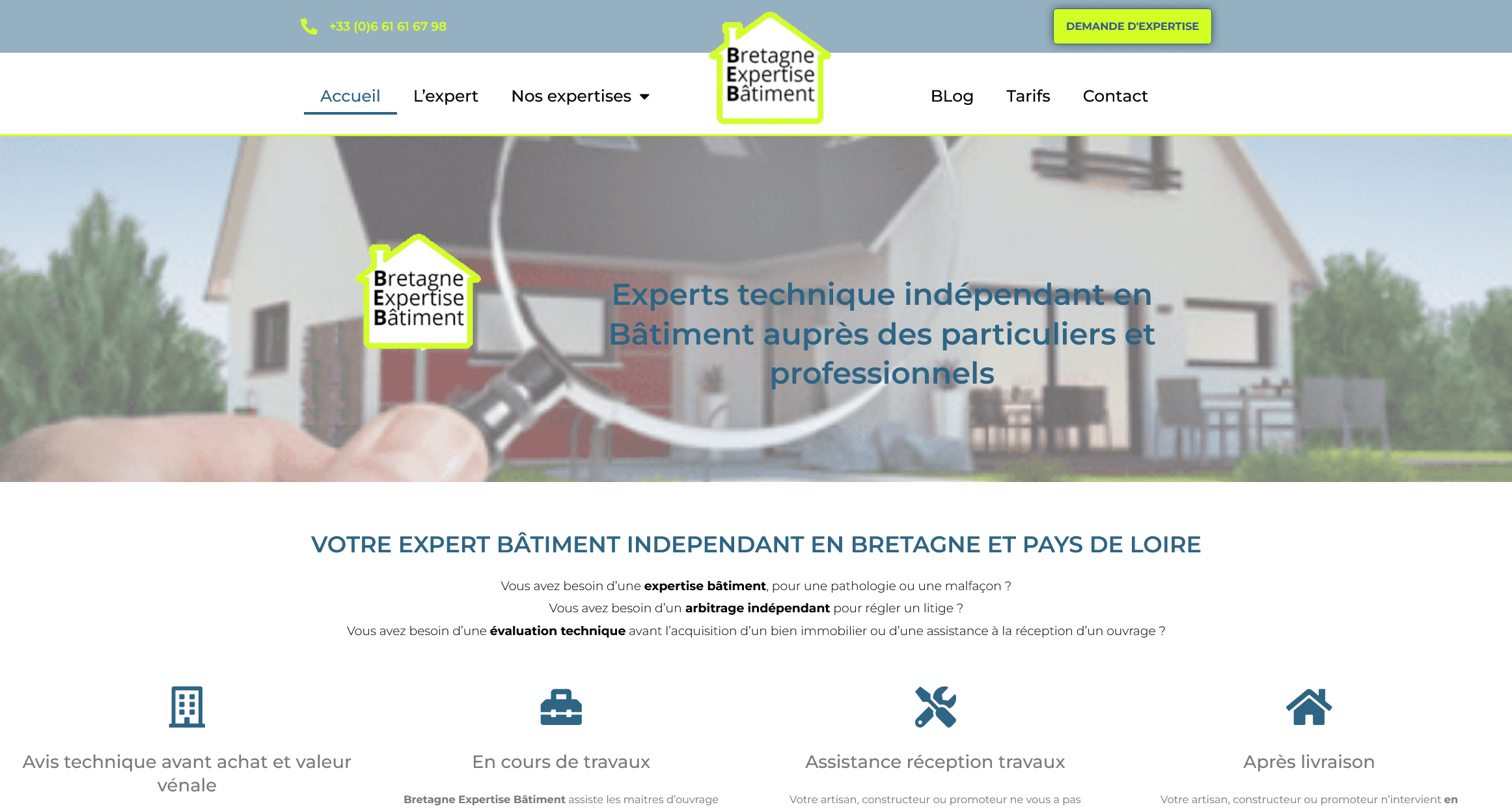 Bretagne expertise batiment